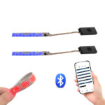 Mini LED Esnek Ekran Paneli 5*36 Piksel Ak?ll? uygulama Programlanabilir Ayakkab? ?apka Giysi ?anta Avertise I??k i?in LED Ticker Kurulu